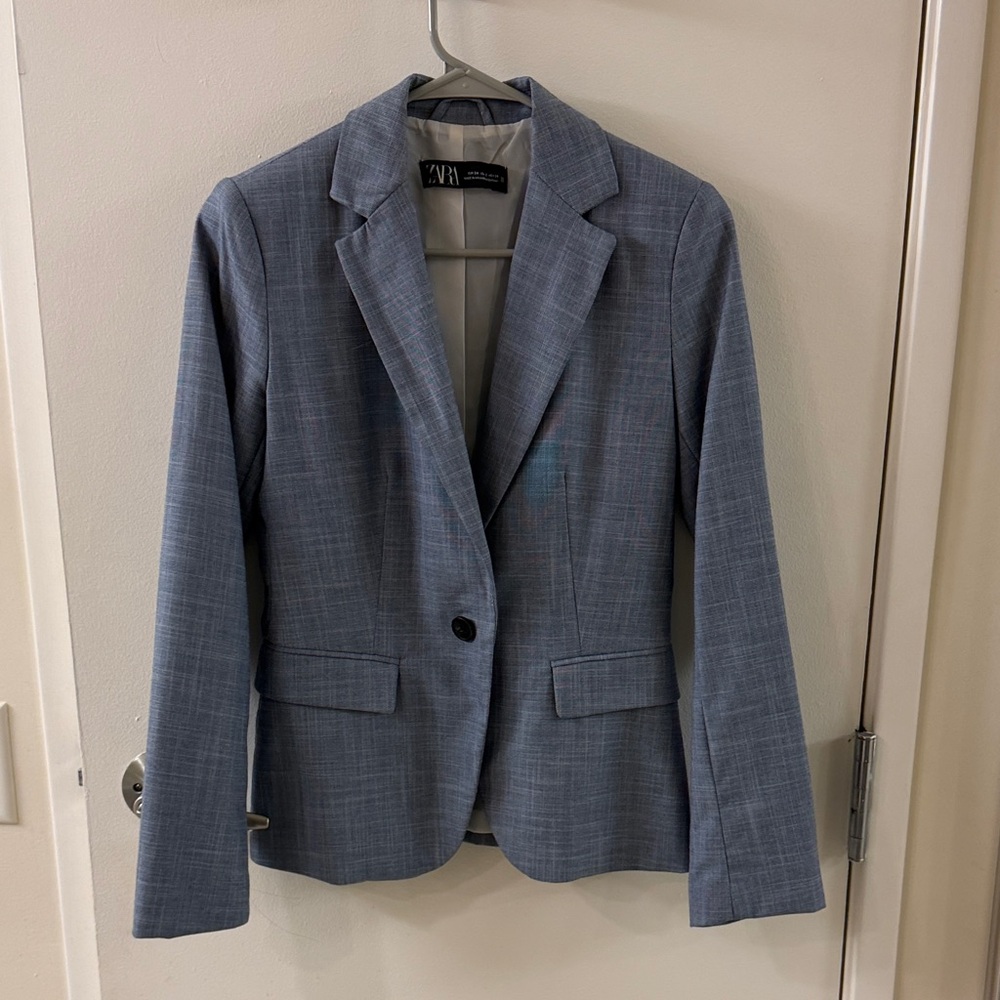 Zara Classic Gray Blazer
